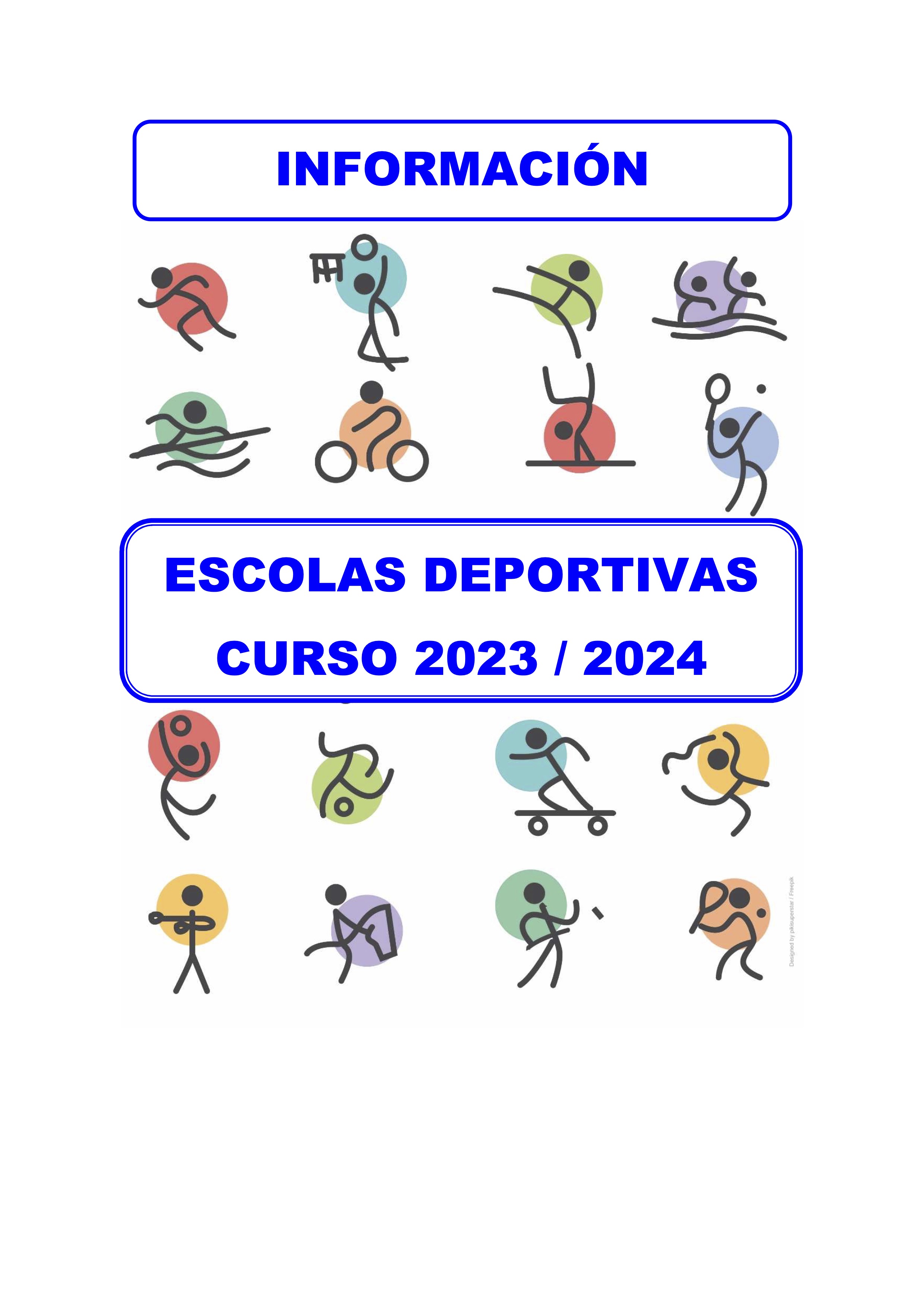 ESCUELAS DEPORTIVAS 2023 2024