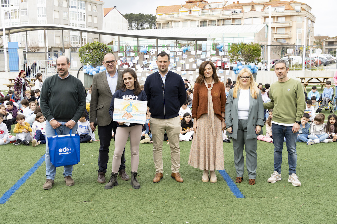 UNHA ALUMNA DE 6º DO CEIP PORTONOVO, RAQUEL COMESAÑA, É A GAÑADORA DO CONCURSO DA MASCOTA DA AUGA