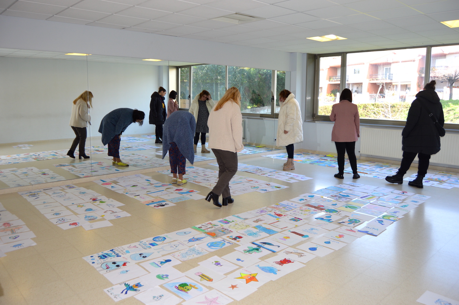 CERCA DE 600 ESCOLARES PARTICIPAN CON SUS DIBUJOS EN EL CONCURSO “A MASCOTA DA AUGA”