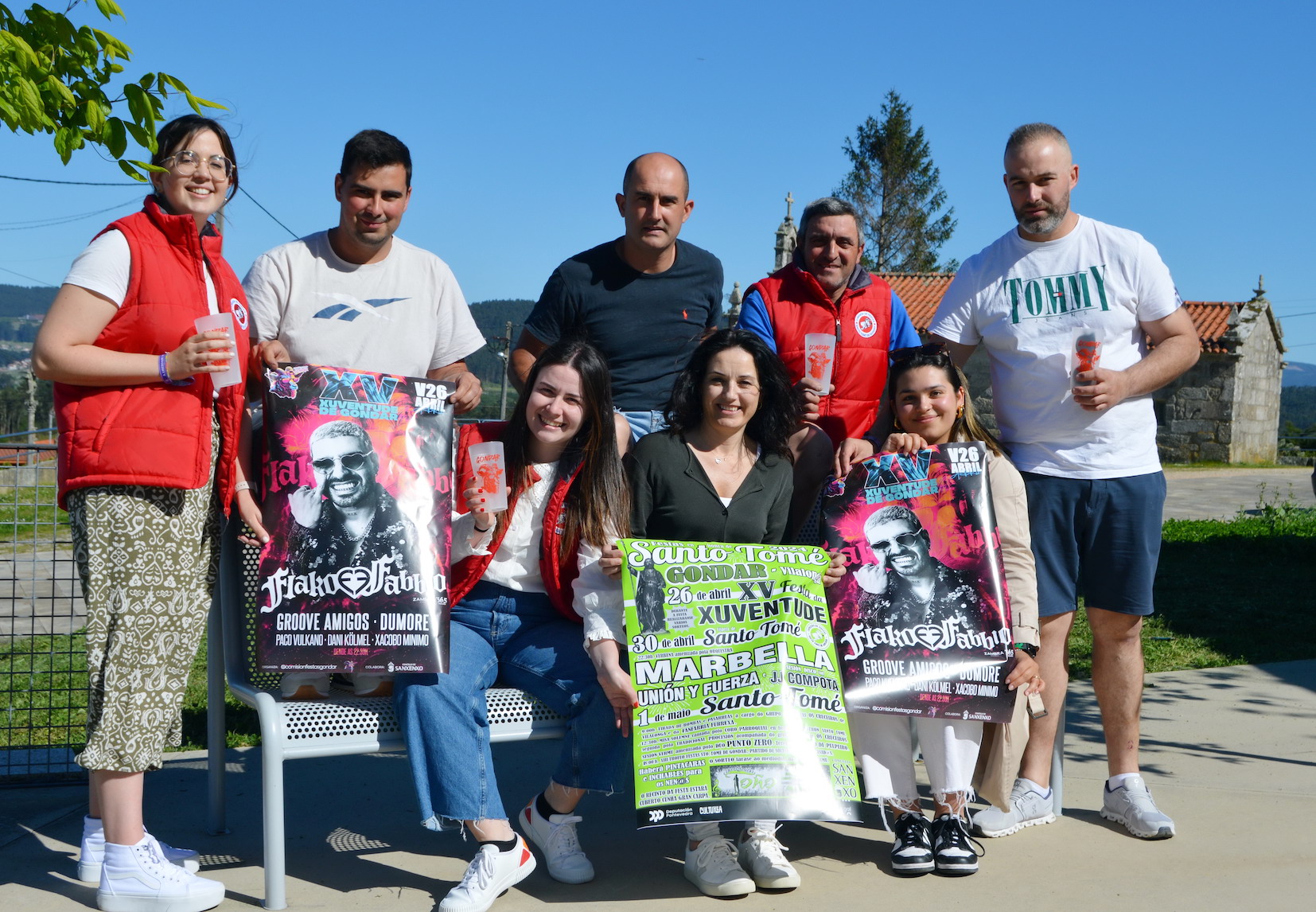 LA XV FESTA DA XUVENTUDE Y SANTO TOMÉ LLENAN GONDAR DE MÚSICA Y ACTIVIDAD