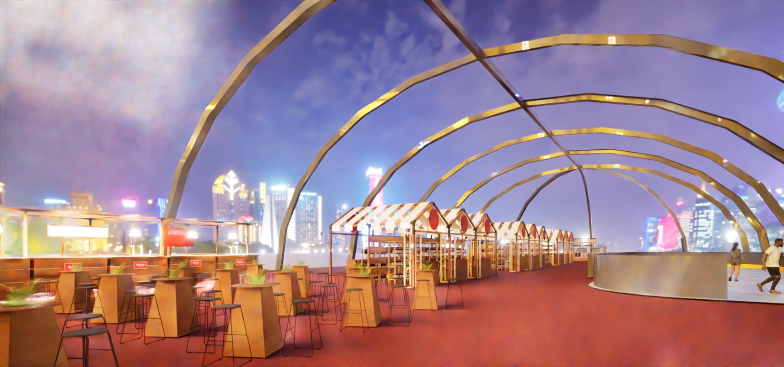 DOS EMPRESAS OPTAN A LA INSTALACIÓN DE UNA GRAN CARPA EN LA PRAZA DO MAR PARA ESTA NAVIDAD