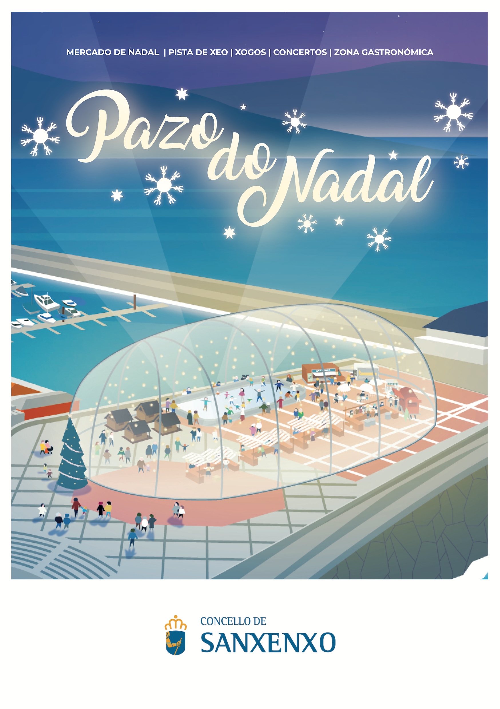 EL PAZO DE NADAL CONTARÁ CON UNA PROGRAMACIÓN DIARIA CON MÚSICA, BAILE, CUENTACUENTOS Y JUEGOS