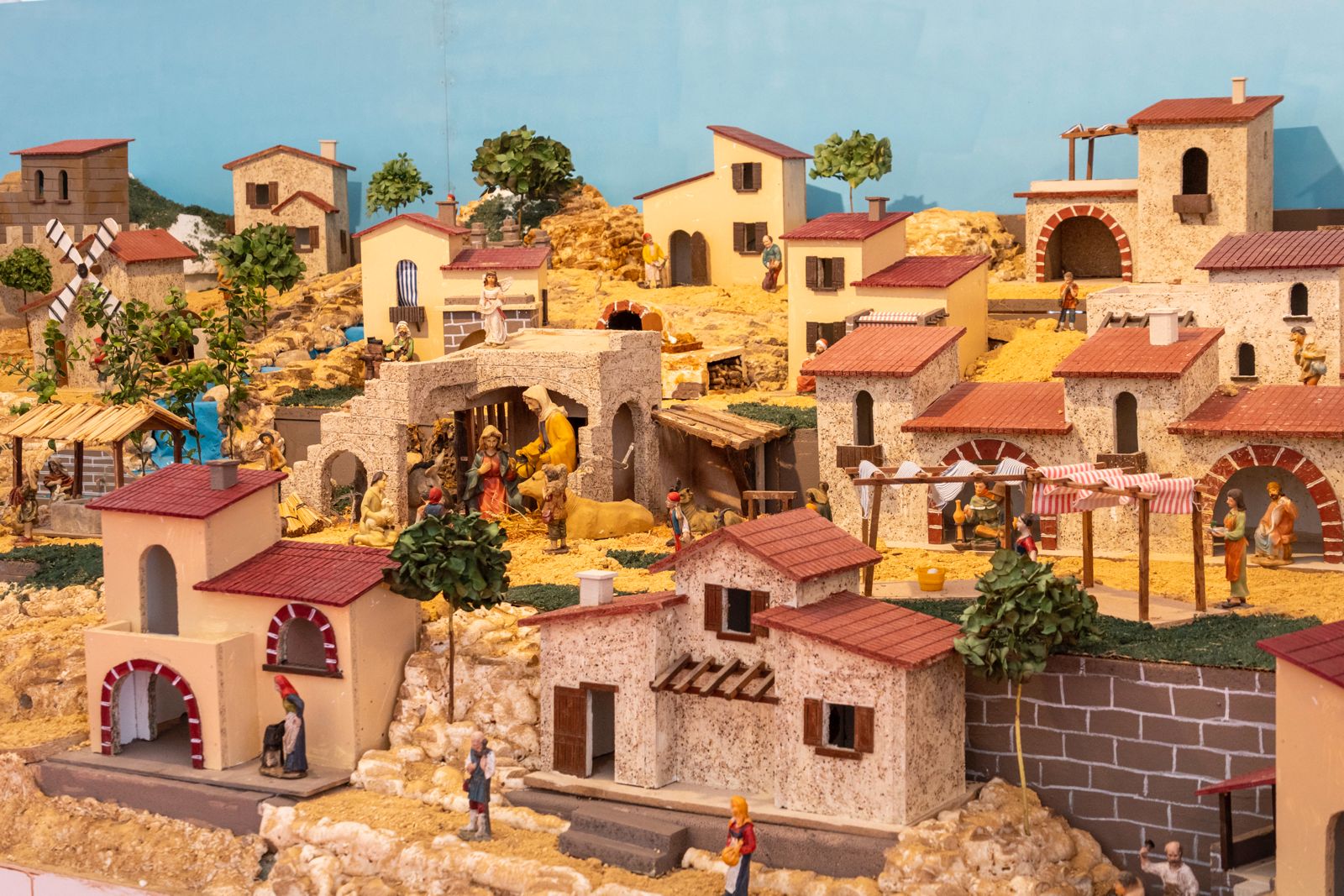 UN BELÉN DE CASE CATRO METROS DE LONGO CONVÉRTESE NA NOVA ATRACCIÓN DO PAZO DO NADAL