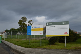 LAS OBRAS DE HUMANIZACIÓN DEL ENTORNO DEL PABELLÓN DE BALTAR SE INICIARÁN TRAS LAS FIESTAS NAVIDEÑAS