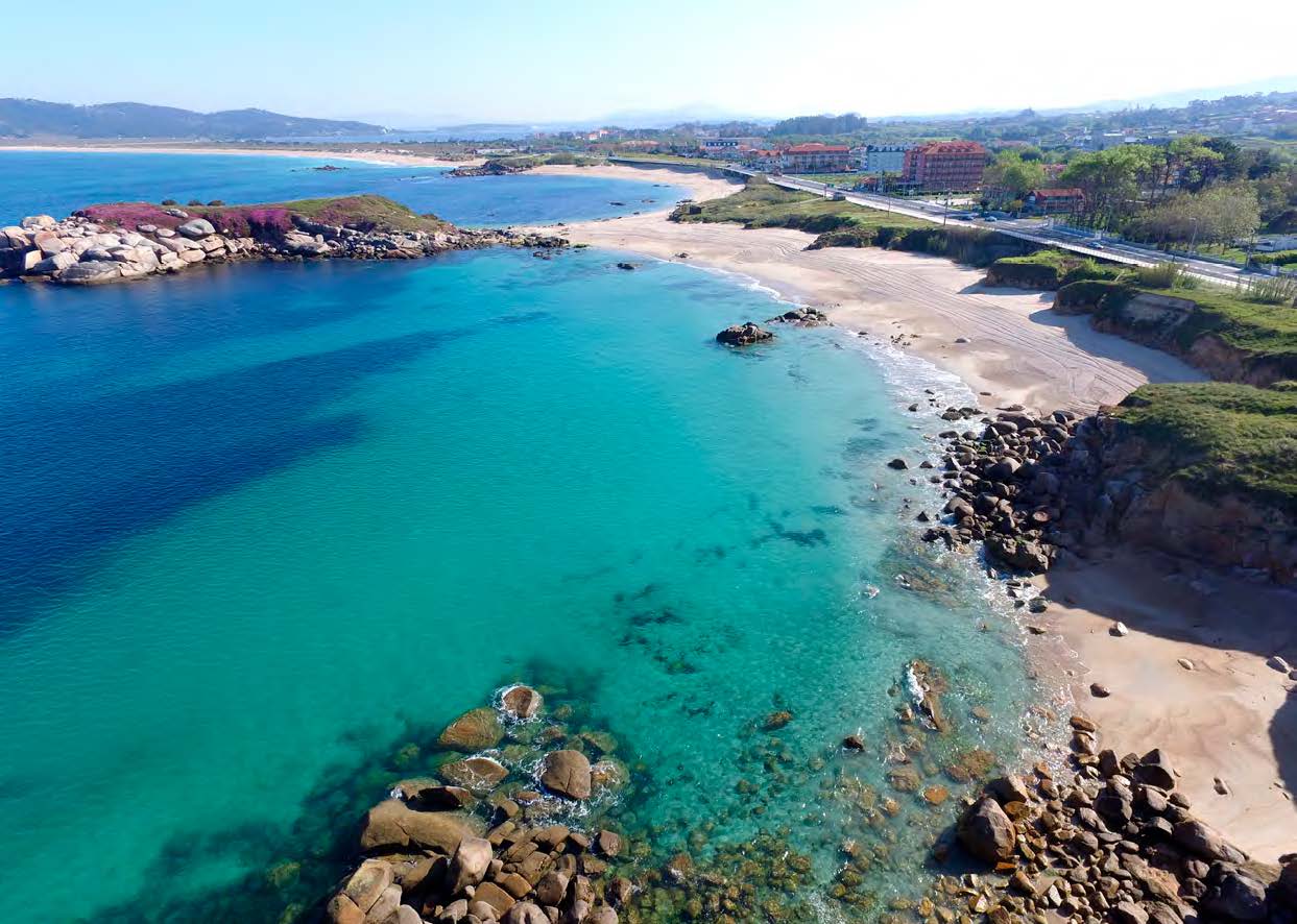 SANXENXO REVALIDA SU LIDERAZGO ESPAÑOL CON 17 ARENALES CON BANDERA AZUL