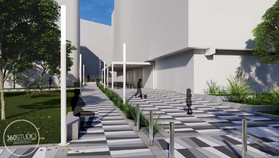 EL CONCELLO LICITA LA HUMANIZACIÓN DEL ACCESO A LA PLAZA TRAVESÍA AREAL EN PORTONOVO