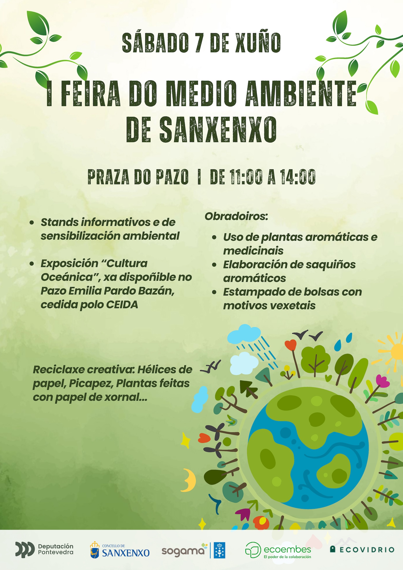 EL CONCELLO CELEBRA MAÑANA SU I FERIA DE MEDIOAMBIENTE TRAS UNA INTENSA DE SEMANA DE ACTIVIDADES CON ESCOLARES