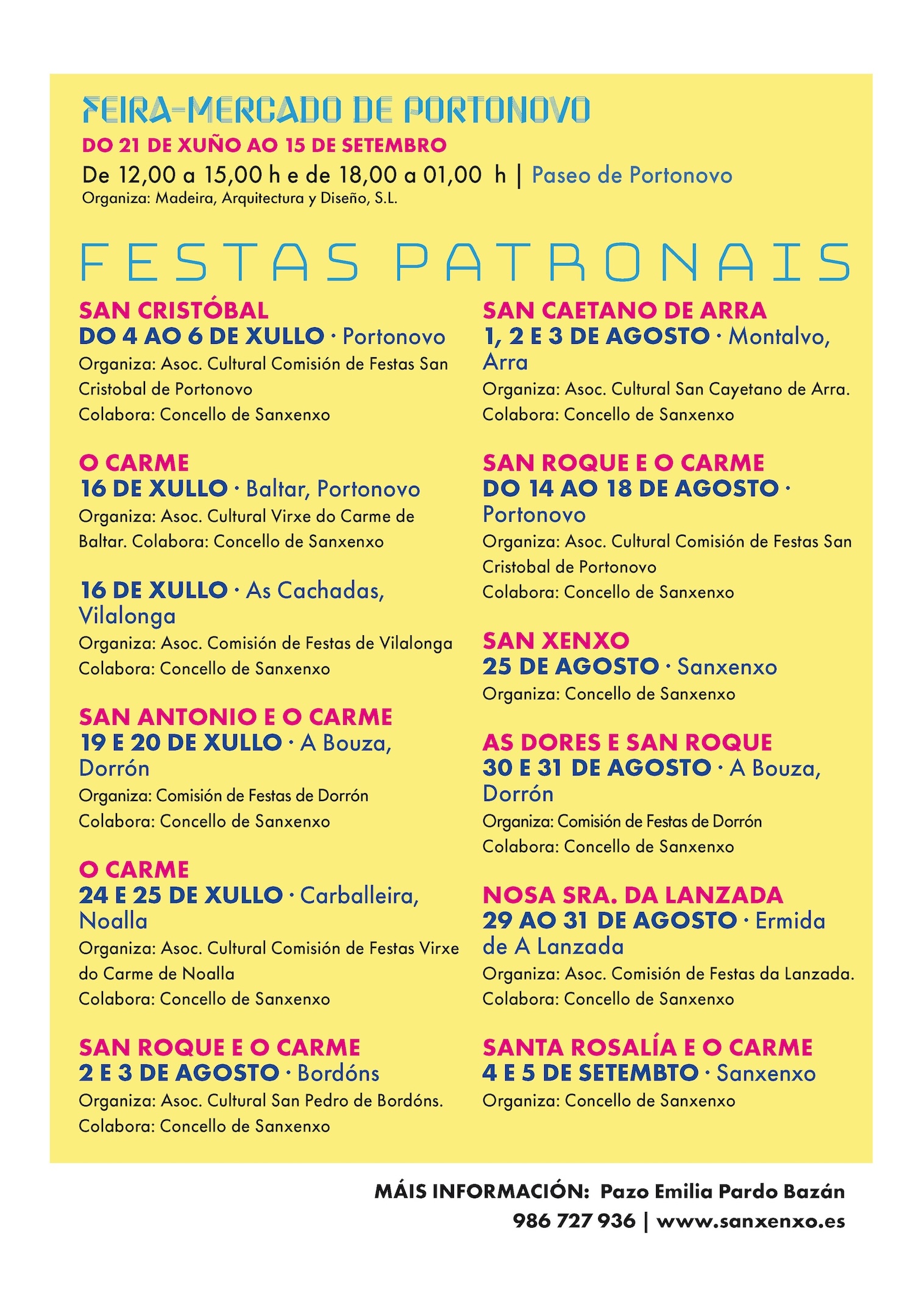 SANXENXO NO VERAN 2025 Pagina 5