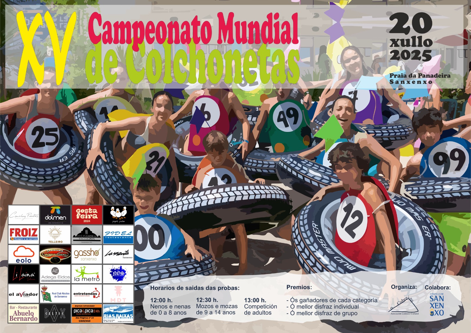 SANXENXO VOLVERÁ A SER ESCENARIO DEL CAMPEONATO MUNDIAL DE COLCHONETAS