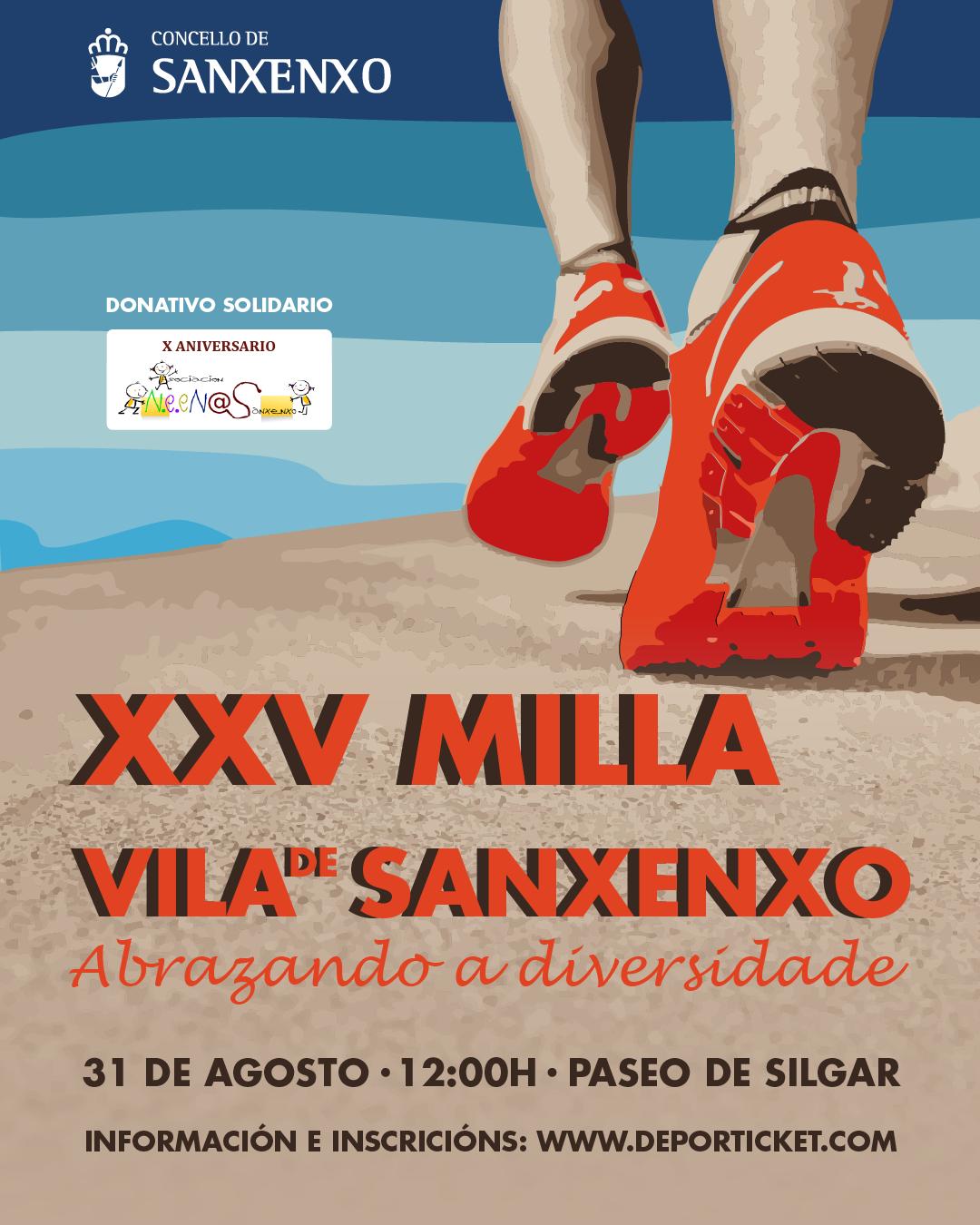 XXV MILLA VILA DE SANXENXO
