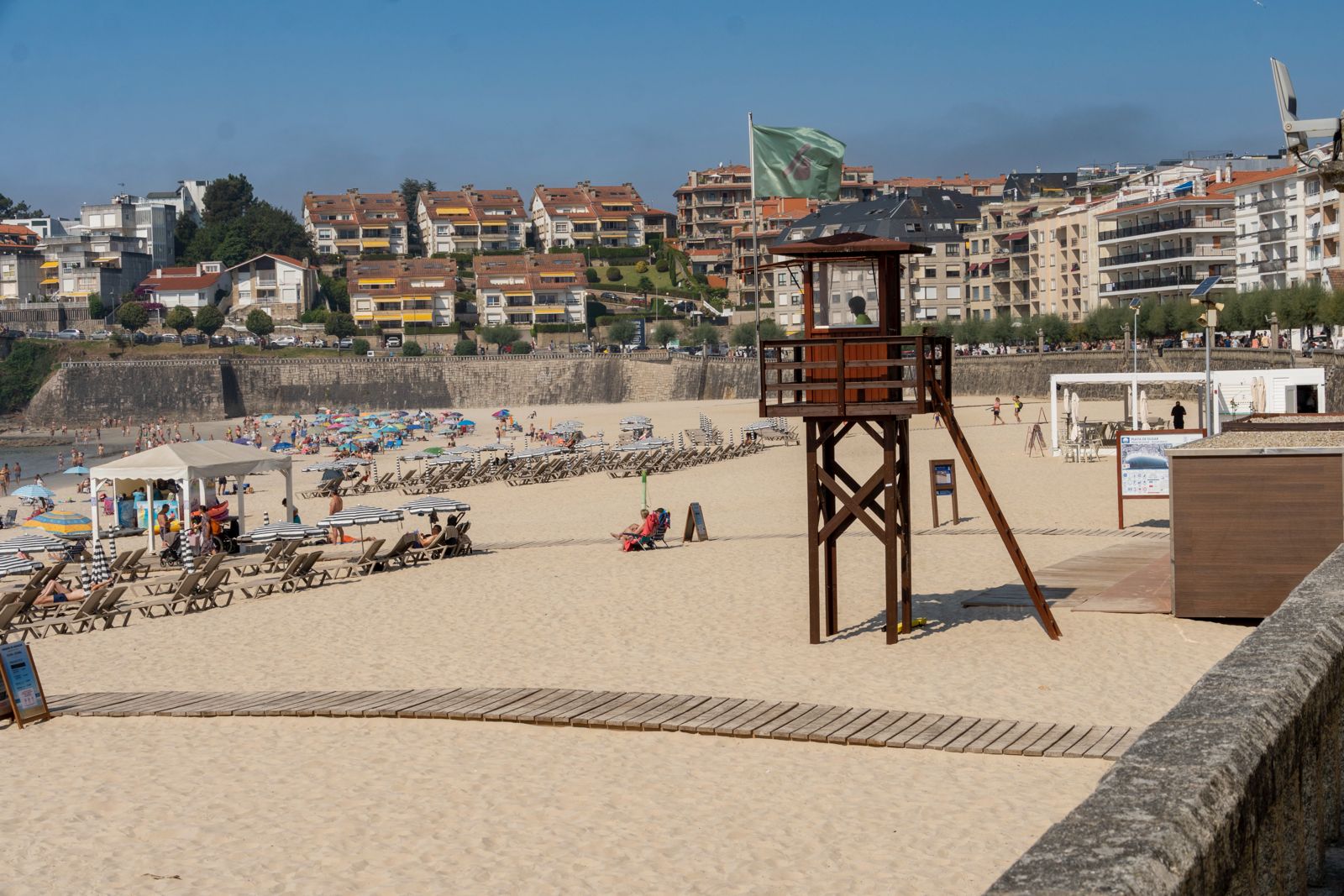 LOS SOCORRISTAS DE SANXENXO REALIZARON UN TOTAL DE 7.205 INTERVENCIONES EN PLAYAS