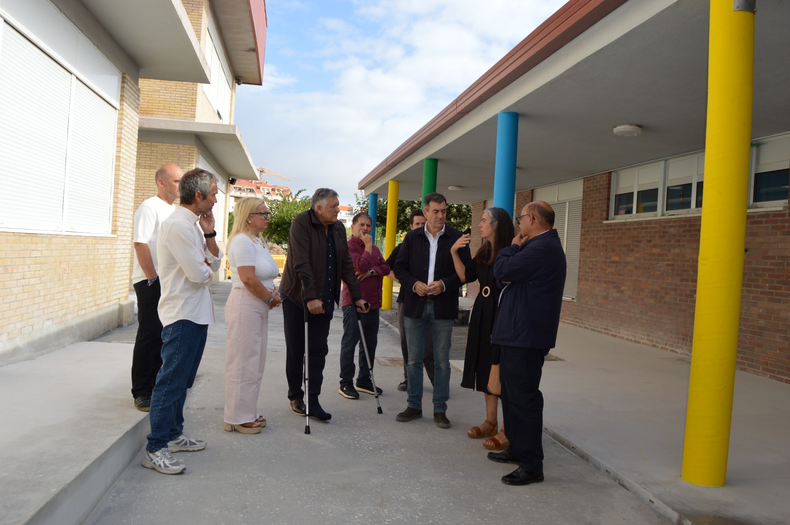 EL COLEGIO DE PORTONOVO SERÁ UN CENTRO EDUCATIVO 100% ACCESIBLE UNA VEZ QUE CONCLUYAN LAS OBRAS DE MEJORA