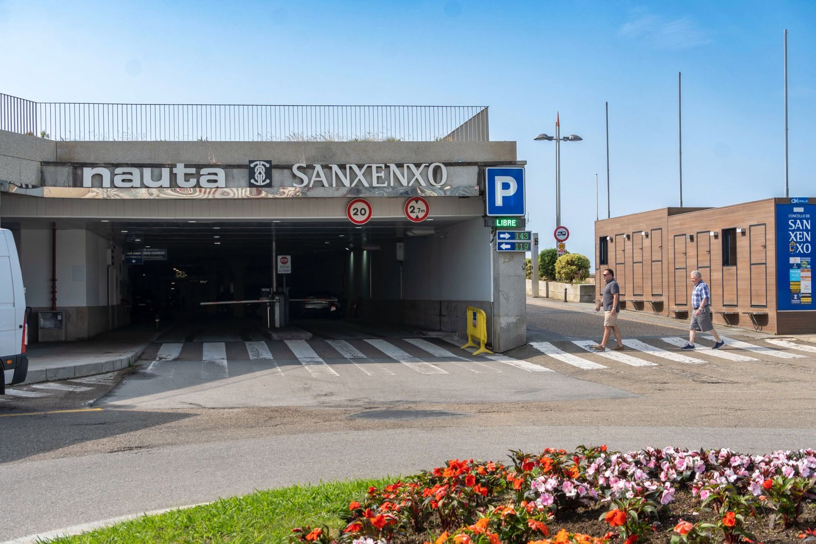 El parking de Nauta en Sanxenxo alcanza una facturación de 87.077 euros en septiembre, un 21% más que en 2025