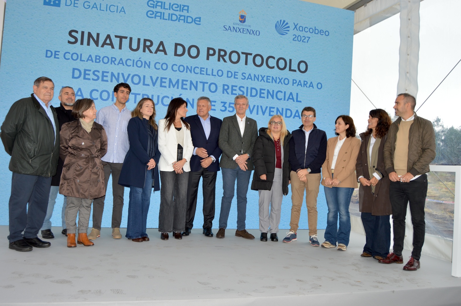 EL CONCELLO DE SANXENXO CEDE A LA XUNTA UN SUELO DE 85.621 M2 EN VILALONGA PARA CONSTRUIR 350 VIVIENDAS PÚBLICAS