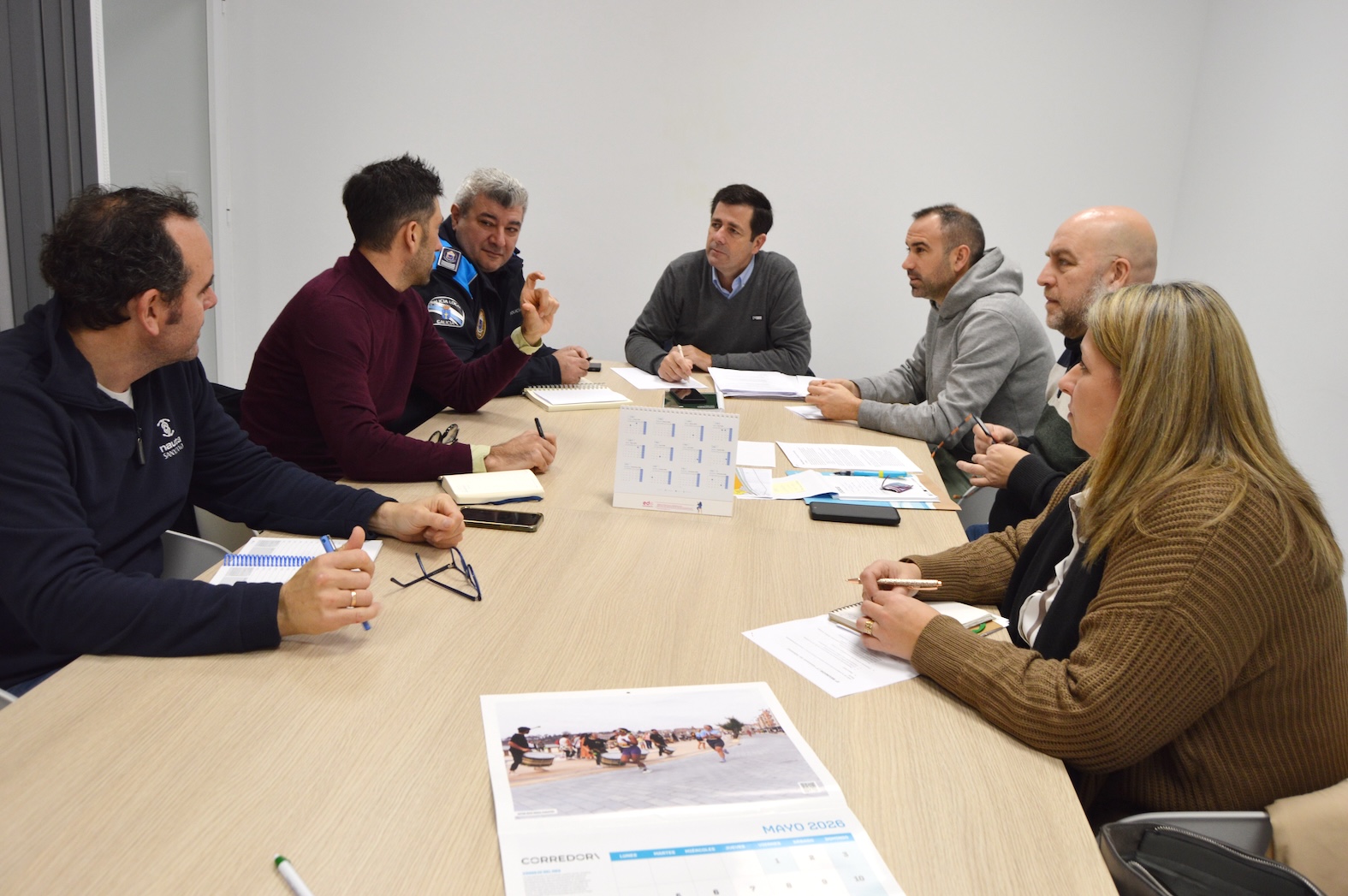 SANXENXO COMIENZA LAS REUNIONES ORGANIZATIVAS Y DE SEGURIDAD DE LA MEDIA MARATÓN ENTRE RÍAS