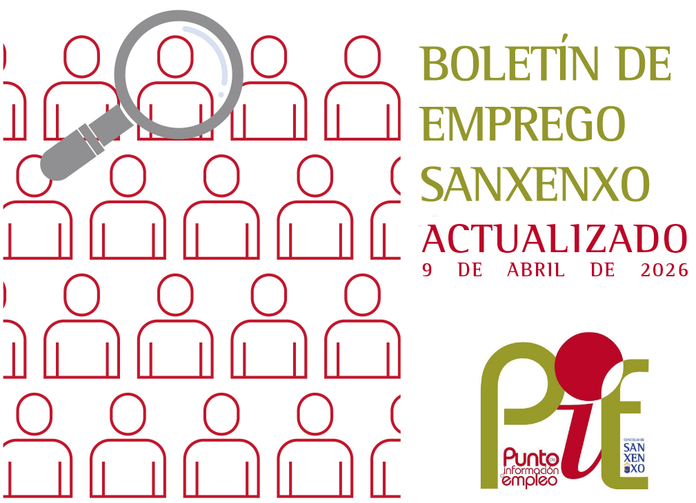 BOLETÍN DE EMPREGO ACTUALIZADO 9 DE ABRIL 2026