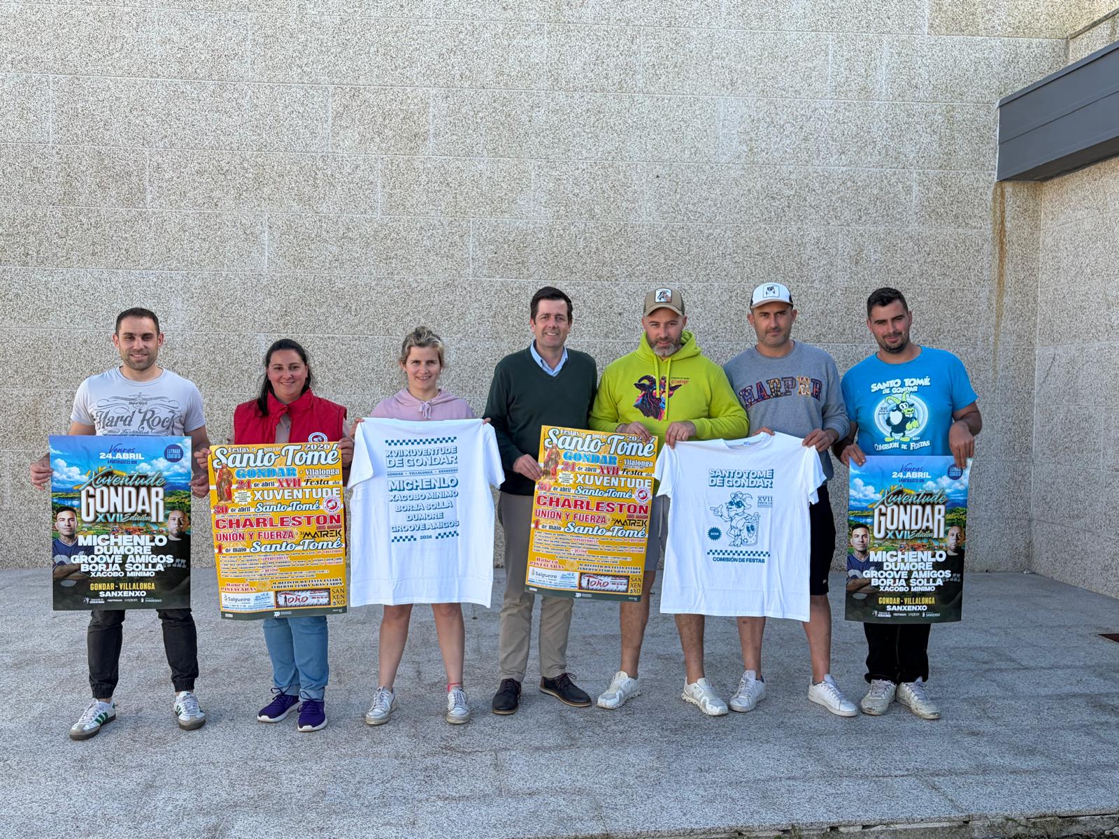 GONDAR ACOGE MAÑANA LA XVII FESTA DA XUVENTUDE Y SE PREPARA PARA FESTEJAR SANTO TOMÉ