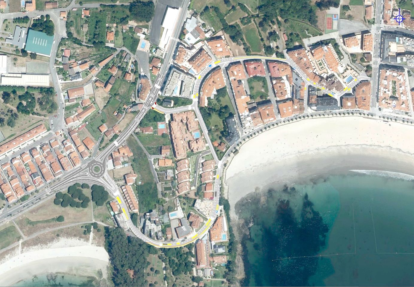 EL CONCELLO MEJORARÁ LA SEGURIDAD VIAL Y PEATONAL EN EL PASEO DE SILGAR, RÚA VIGO Y CAMIÑO DE BALTAR