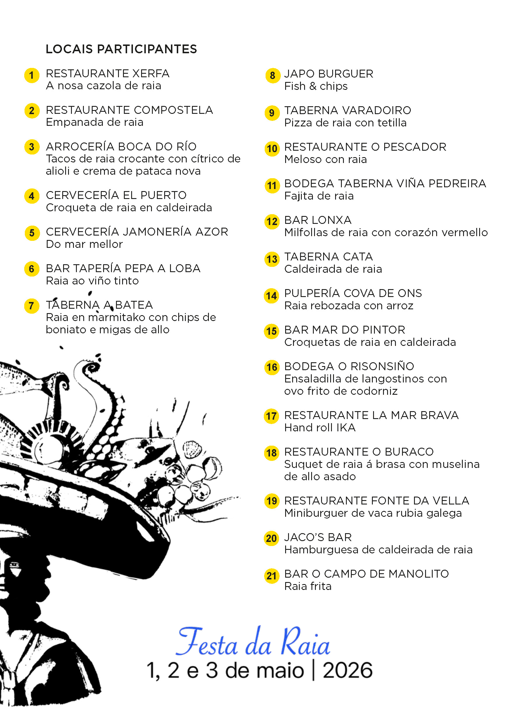 Portonovo Gastronomico 2026 Festa da Raia Pagina 3