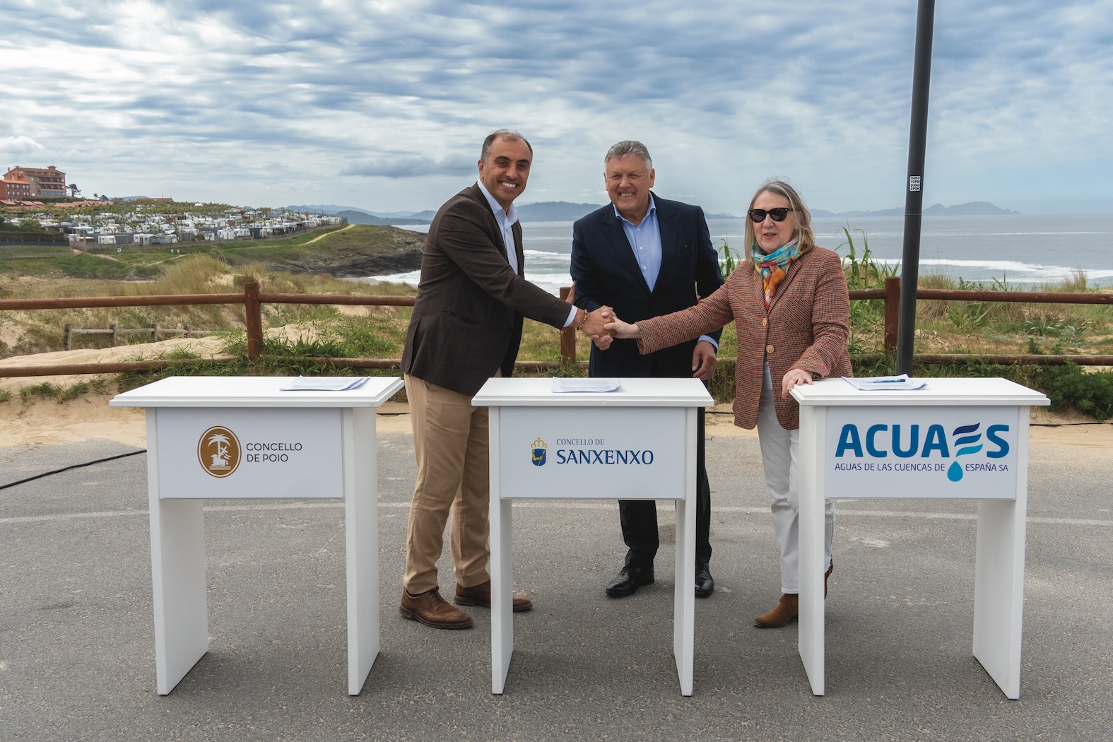 EL CONCELLO ASUME LA EXPLOTACIÓN DEL NUEVO EMISARIO SUBMARINO DE MONTALVO Y DEL BOMBEO AMPLIADO DE SANXENXO