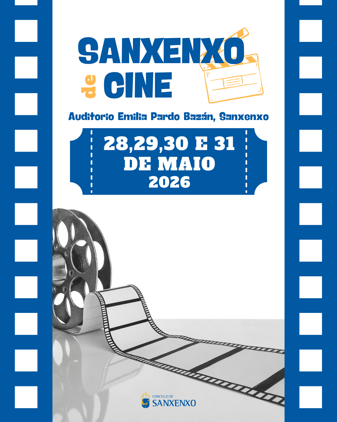 SANXENXO DE CINE REGRESA CON ‘ASÍ CHEGOU A NOITE’, ‘TRES ADIOSES’, ‘VALOR SENTIMENTAL’ Y ‘LAS LÍNEAS DISCONTINUAS’
