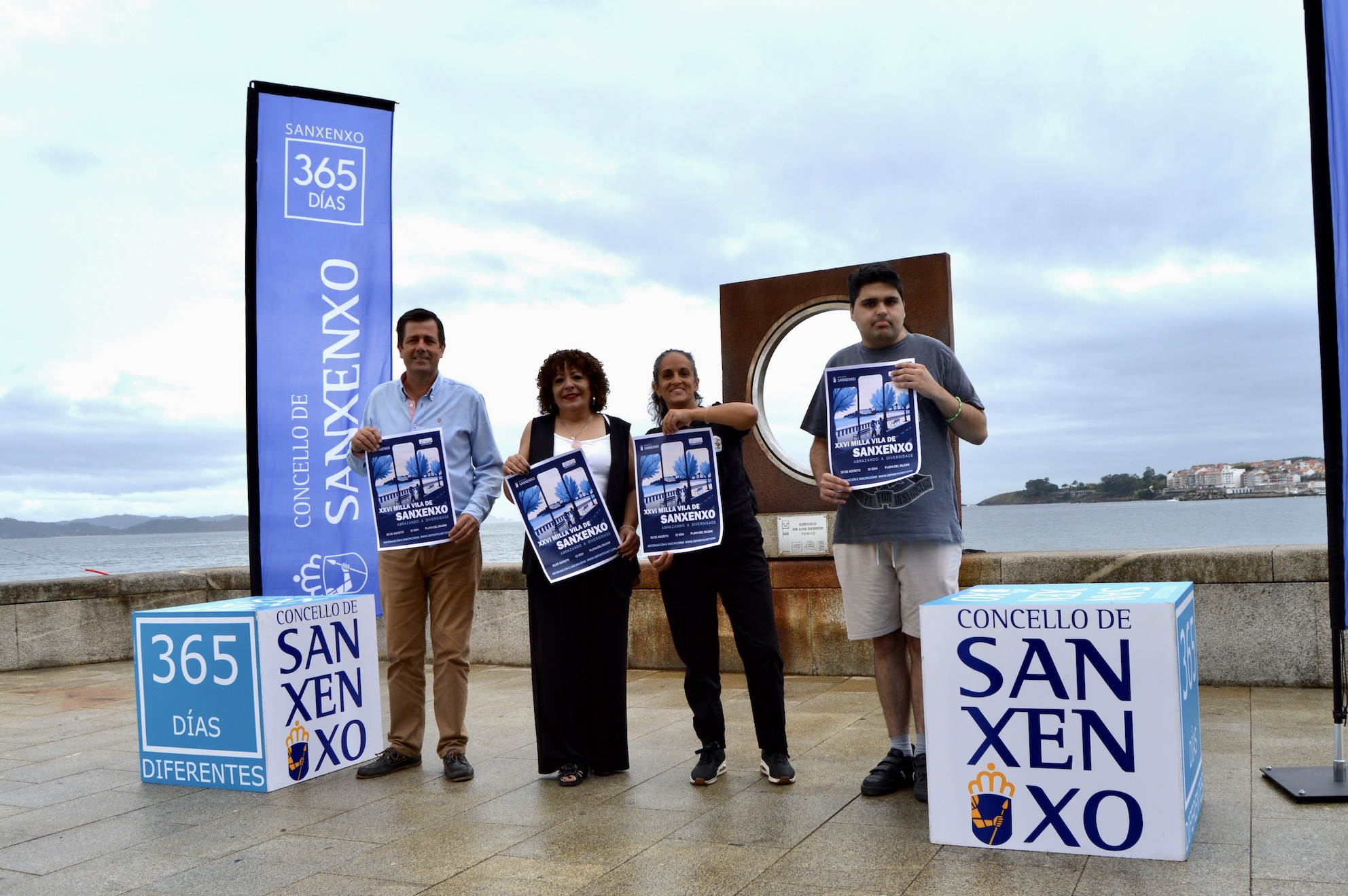 EL PASEO DE SILGAR ACOGE ESTE DOMINGO LA XXVI MILLA  VILA DE SANXENXO A FAVOR DE LA ASOCIACIÓN NEEN@S