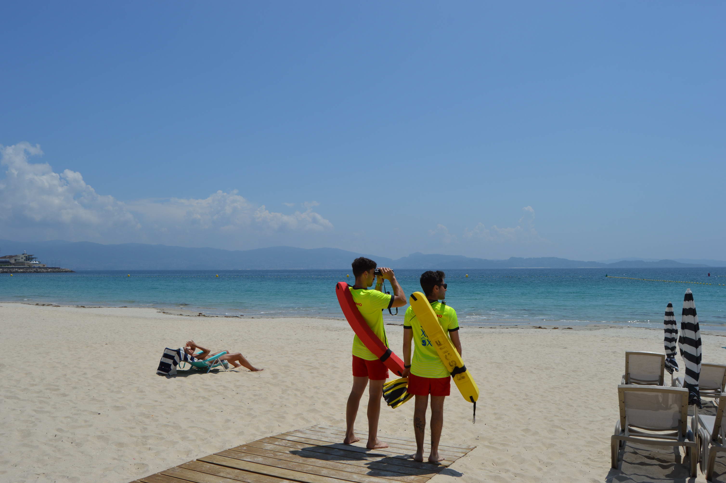 O SERVIZO DE SOCORRISMO REALIZOU 9.559 INTERVENCIÓNS EN AGOSTO NAS PRAIAS DE SANXENXO